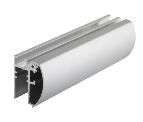 LED профиль СВ1-30 анодированный матовое серебро, паз 10 мм, длина 3,10 м в Иркутске - картинка, изображение, фото